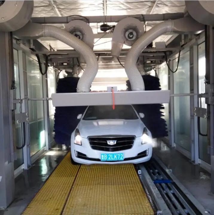 11 brushes automatic washing electric car wash system