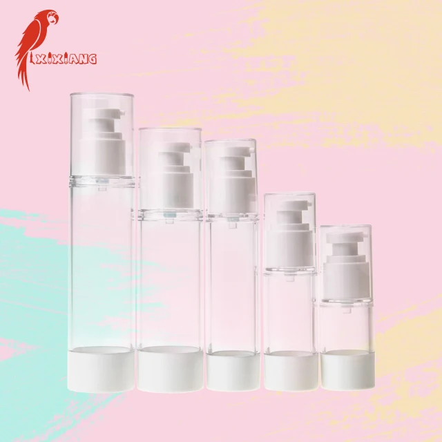 Заводская цена, пластиковый крем для ухода за кожей, косметическая безвоздушная бутылка с насосом