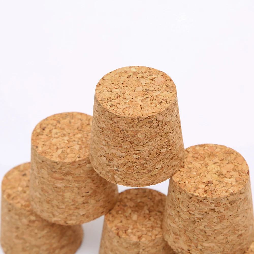 
China Manufactures Custom Glass Bottles cork Stoppers for jars 