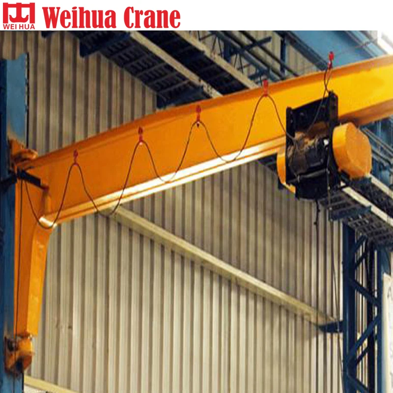 WEIHUA Crane Electric Mini Crane Wall Mounted Traveling Jib Crane 5t for Sale