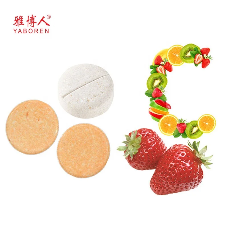 
Wholesale Vitamin C 500mg Chewable Effervescent Multivitamin Tablets 
