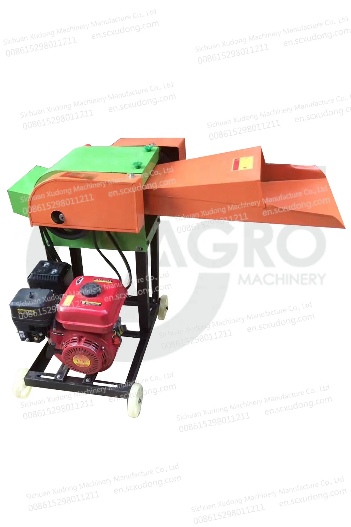 DAWN AGRO Mini Chaff Cutter Machine Chopper Forage Animal Feed Processing Machine