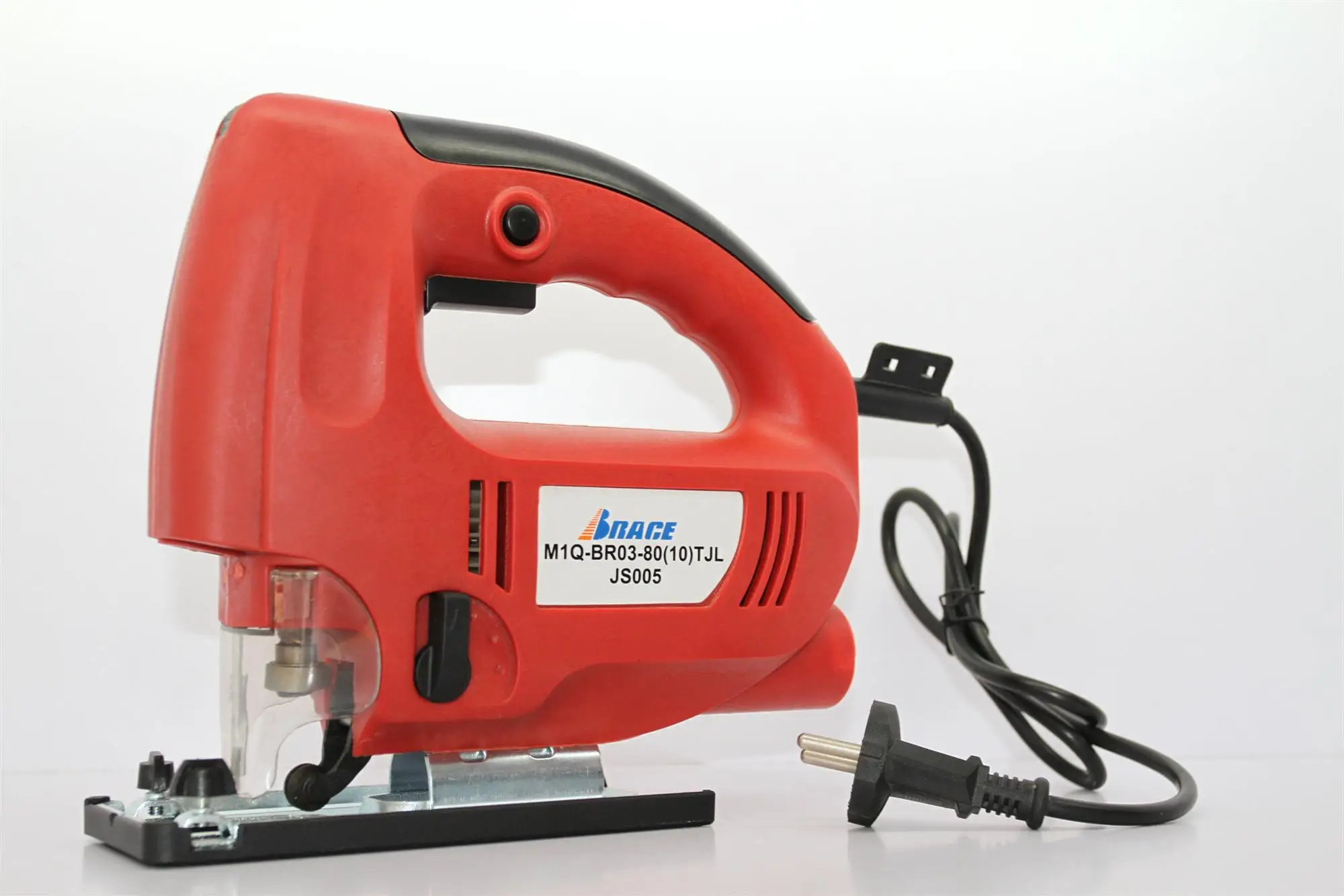 
650W/800W Red Color Keyless blade change Portable Wood Cutting Jig Saw Tool With Laser and LED Light 