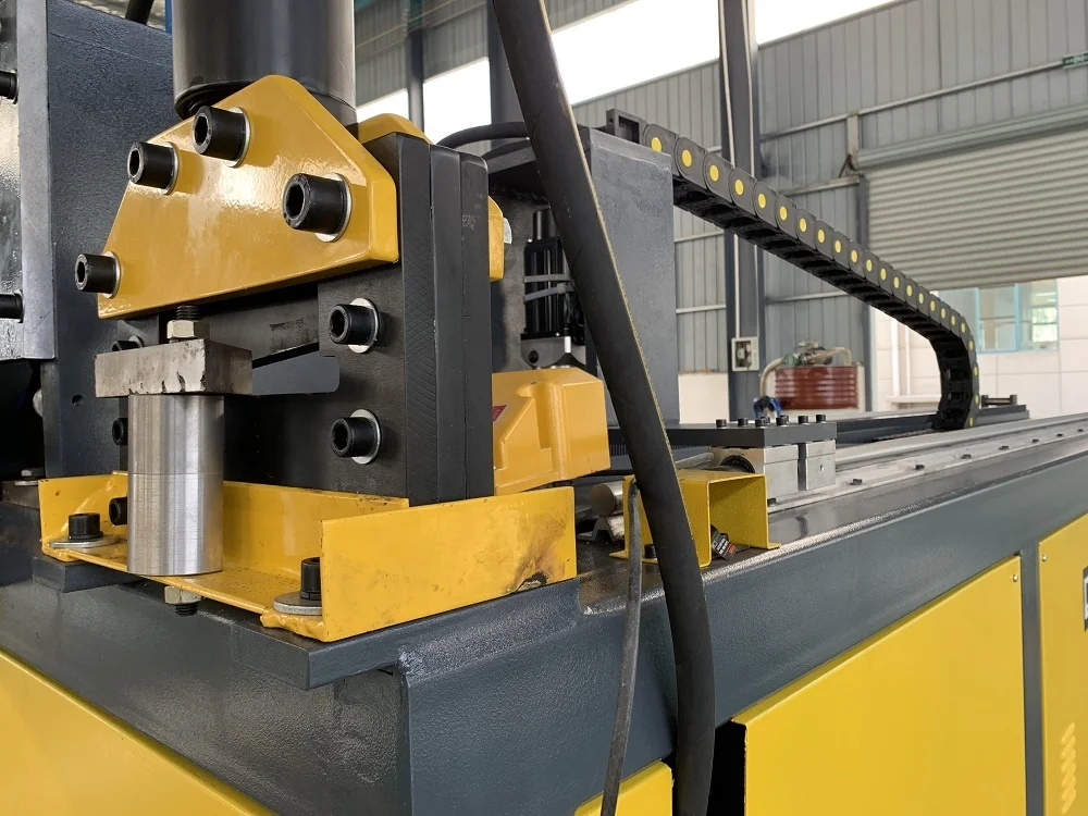 Stable performance steel flange forming machine,angle steel air duct flange forming machine line