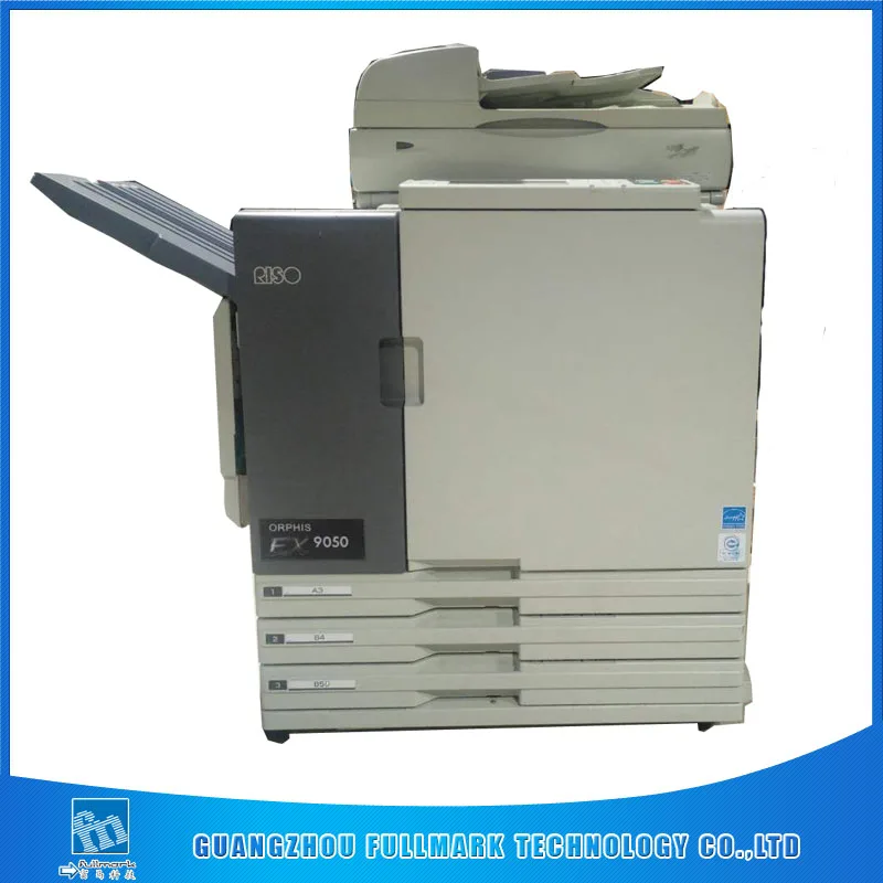 Б/у струйный принтер risos comcolor EX9050, ризографическая печатная машина, копиры