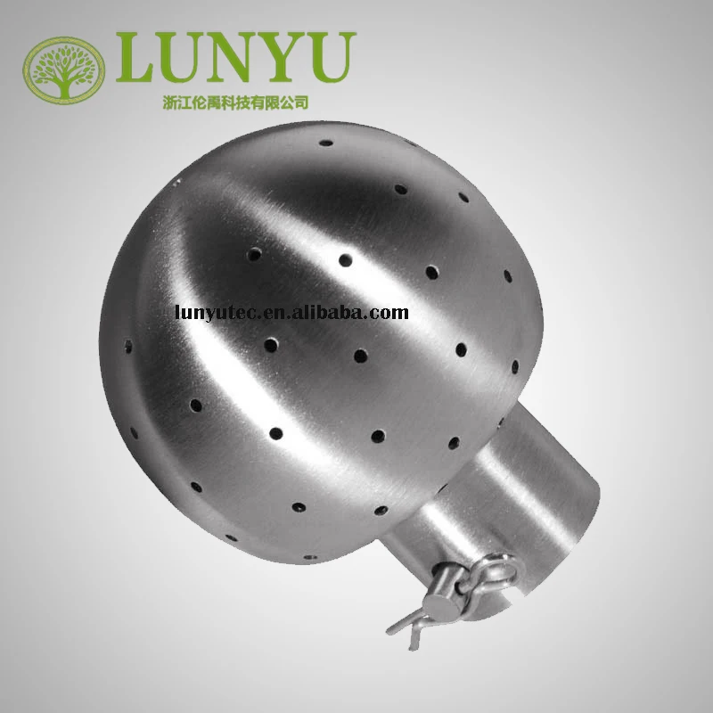  Stainless Steel Sanitary Fixed Spray Cleaning Ball For CIP