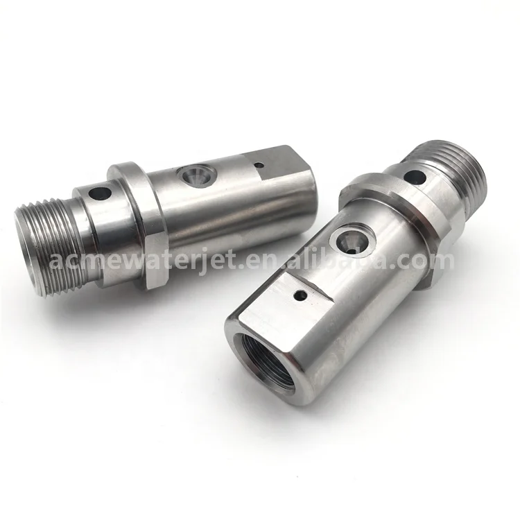 
waterjet cutting head No 010104-1 on off valve body for flow water jet parts 