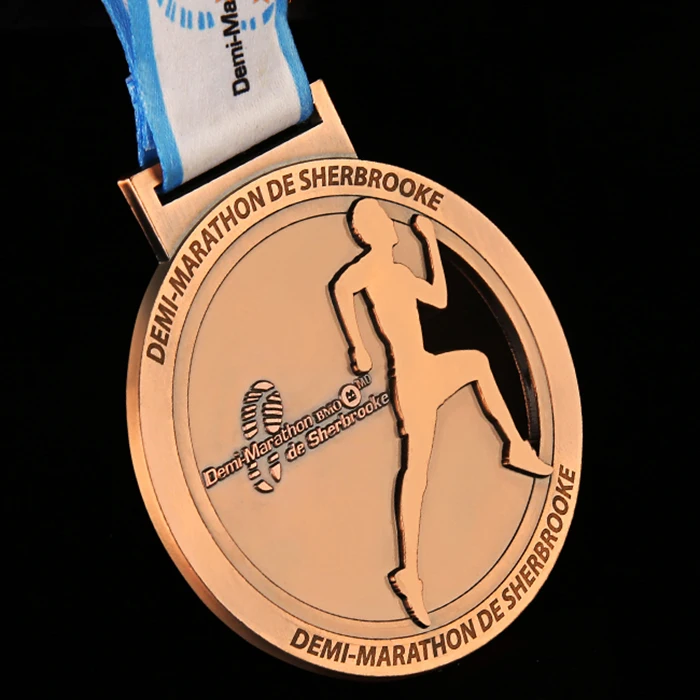 Пользовательские Дизайн Высокое качество Классический Металл 3D Гонки медали под заказ спортивный человек военная медаль