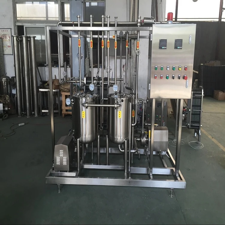 
Full Automatic 3000L/H Aseptic Uht soy milk sterilization machine 