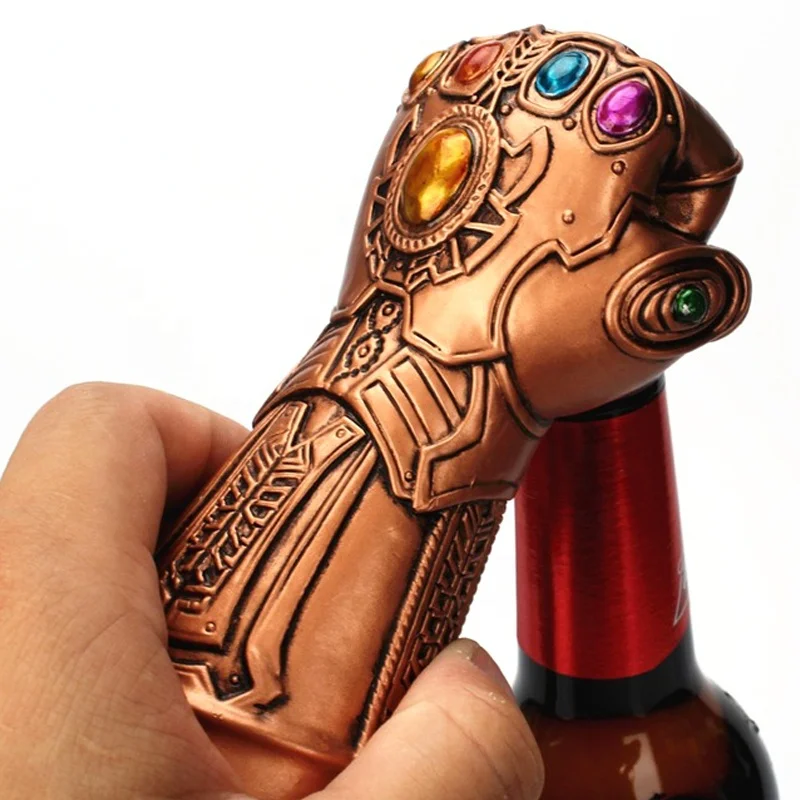 Thanos Bottle Opener Manual Can Opener Steel with Resin Beer Opener