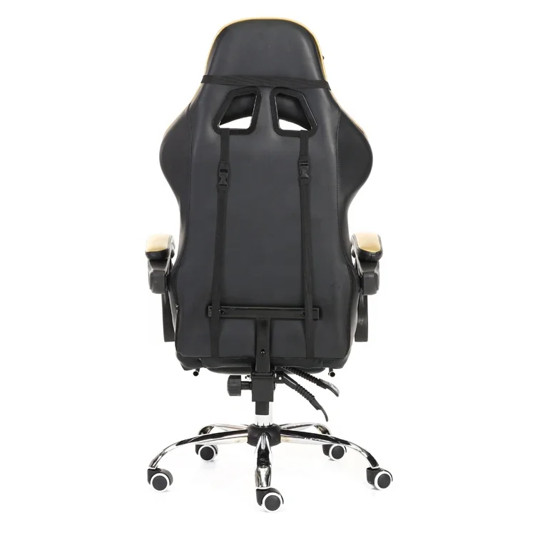 
High-back Ergonomic Gaming chair Seat Office Best Leather Recliner Chair with Footrest 