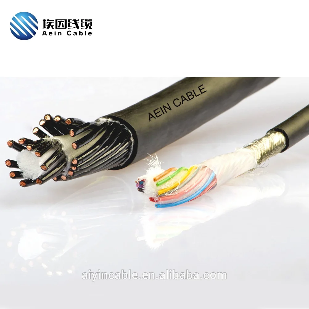 Анти-Скручивание PUR куртка без галогенов ультра-гибкий робот Электрический провод экранированный кабель