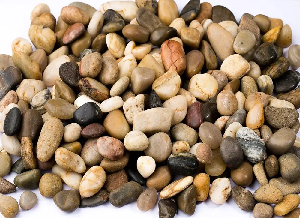 Mix Color River stone Cheap paving stone Pebble
