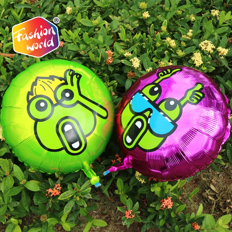 
23 inch Rock and roll style frog aluminum foil balloons lift off helium foil balloons 