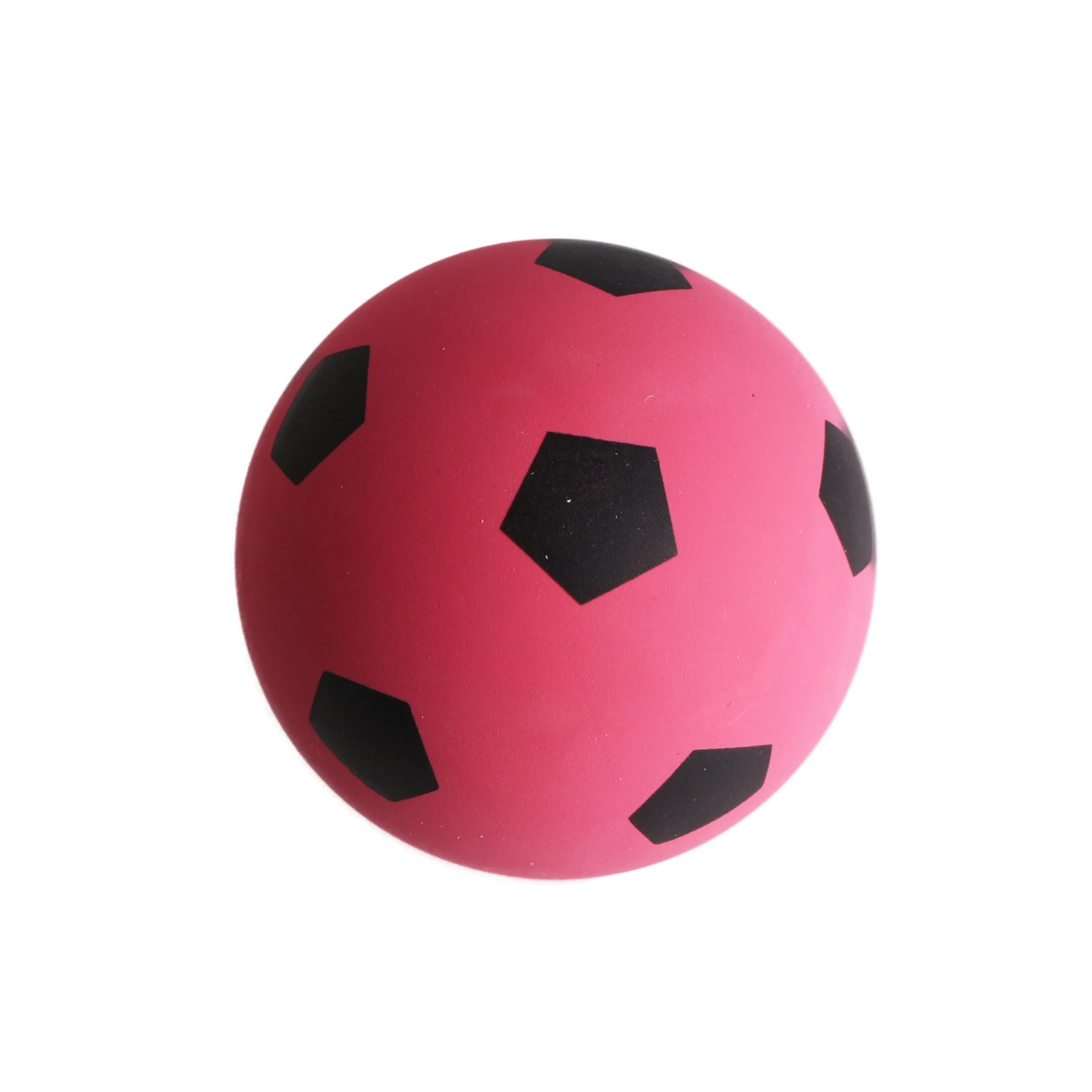 High Quality Eco-friendly Multiple Colorful Small Mini Football Type Toy Rubber Ball