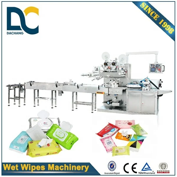 Machinery Hardware Application and New Condition full auto-interfolding & packing wet wipes machine price