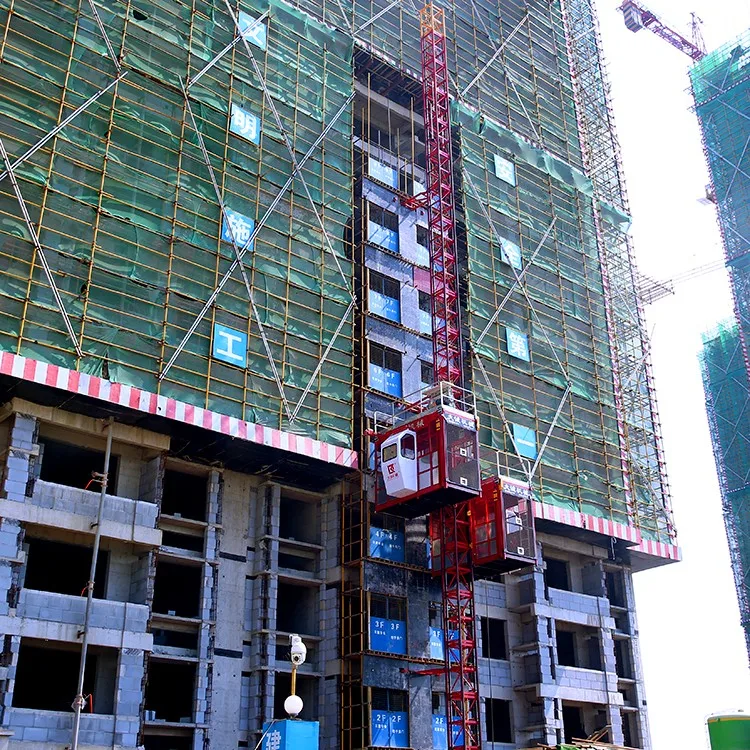 Dacheng Machinery manufactured person hoist lift