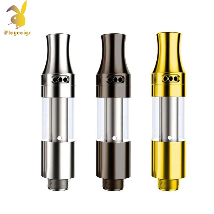 Factory Wholesale 510 Empty Leak Proof E Cigarette Vape Pen Carts Thick Oil 0.5ml 1ml Cbd Atomizer Cartridge