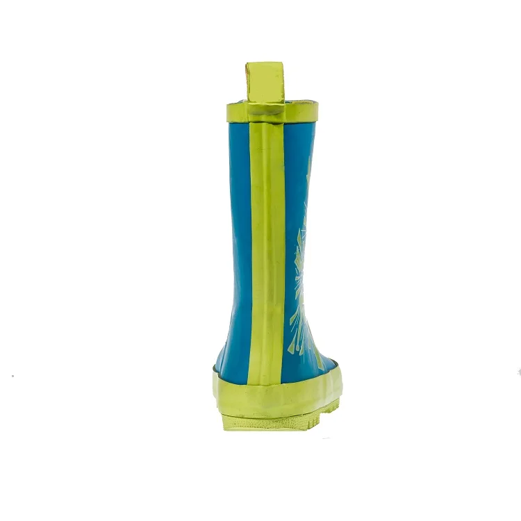 Flat Wellies White Durable Rain Boots All Sizes 66974 Rain Shoes Half Boot Rubber Waterproof Fashionable and Casual Children T/T