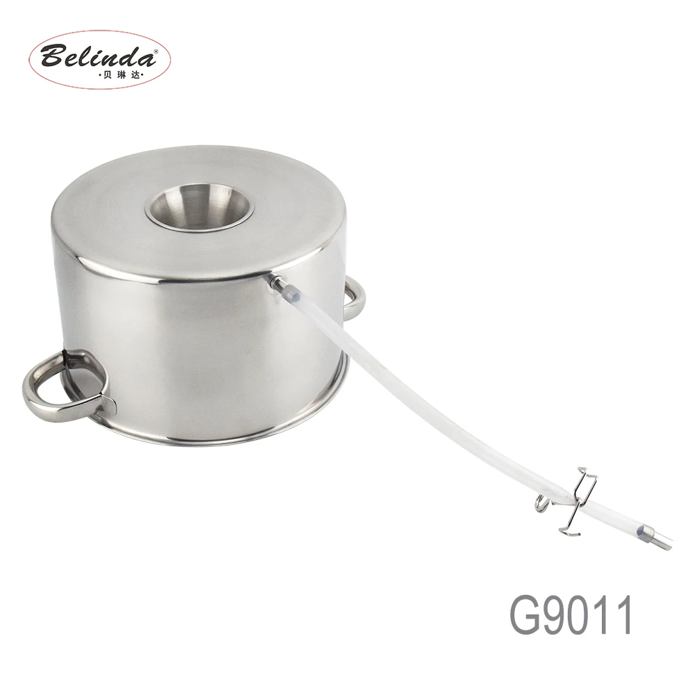 Capsulated Induction Bottom 3 Layers Kitchen 8L Fruit Steamer Juice Pot