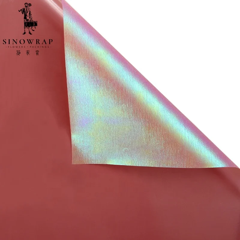 
Sparkle Sizzle To Your Special Packaging Material Iridescent Cello Polypropylene Sheet Film 