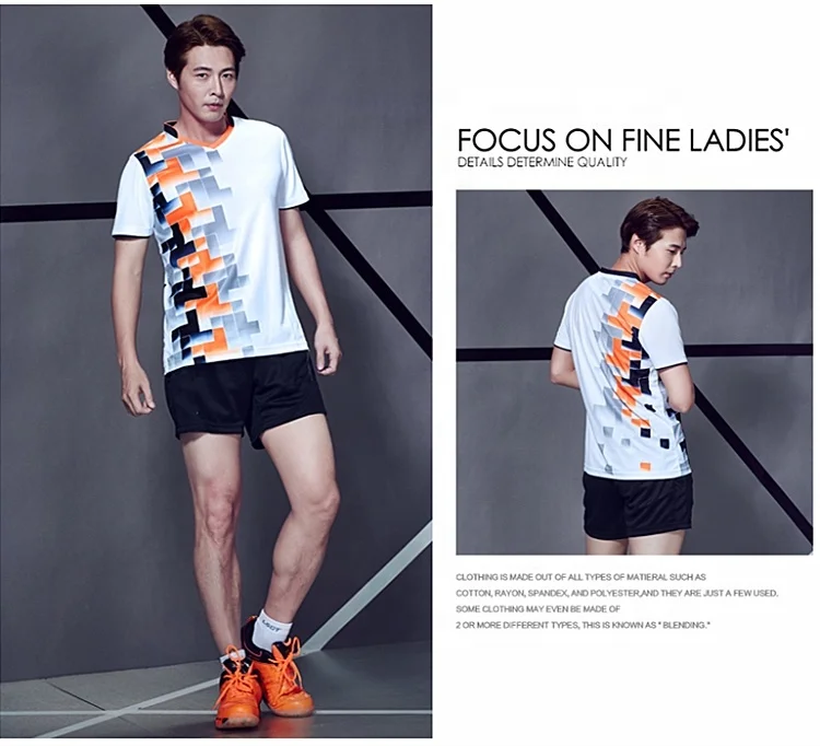 Лидер продаж, лучший дизайн, женские спортивные футболки для бадминтона, Джерси, сублимационная униформа