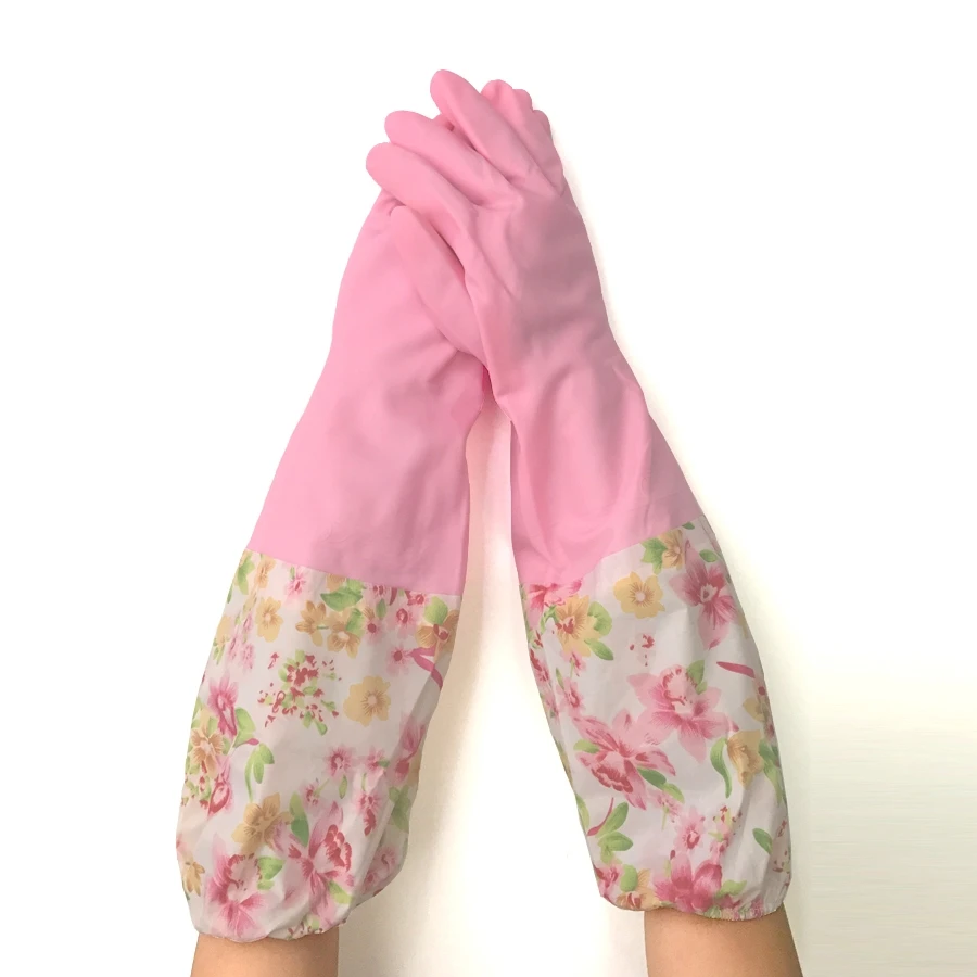 
Thin Waterproof Arm Long Sleeve Cleaning Safety Gloves 