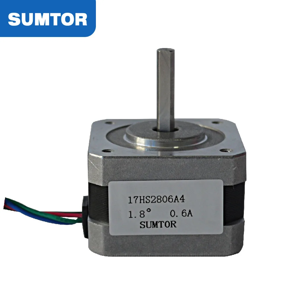 Дешевые nema 17 12 В биполярный шаговый двигатель цена 28 мм 0.6A