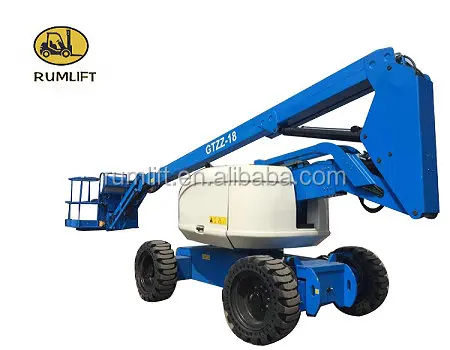 Автомобиль вождение автомобиля установлен поворотный подъемник/sky lift