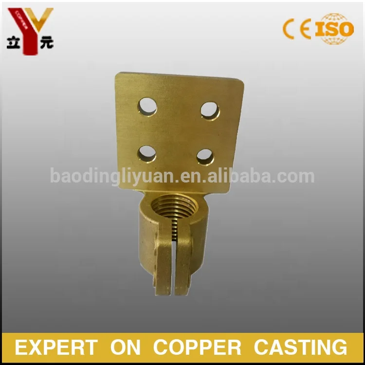 Bushing accessories brass connection flags for DISTRIBUTION AND POWER TRANSFORMERS