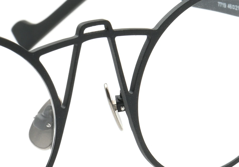 2019 Fasion 100% Pure Titanium glasses , full frame Optical Frame eyeglasses  7719