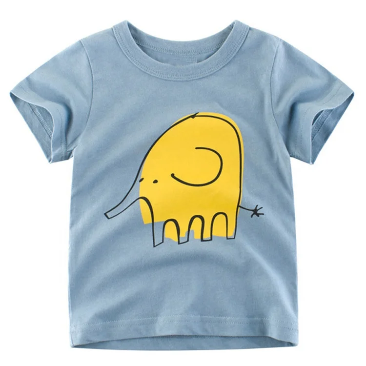 
Summer Kids Boys T Shirt Crown Print Short Sleeve Baby Girls T-shirts Cotton Children T-shirt O-neck Tee Tops 