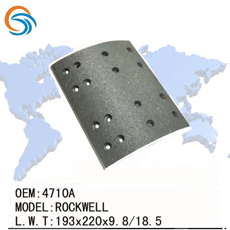 Тяжелый грузовик тормозной накладки OEM 19935 для