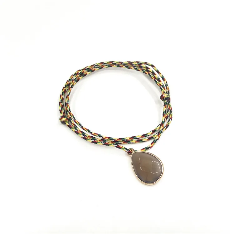 Friendship Bracelets with metal charms &Adjustable code bracelet with patterns