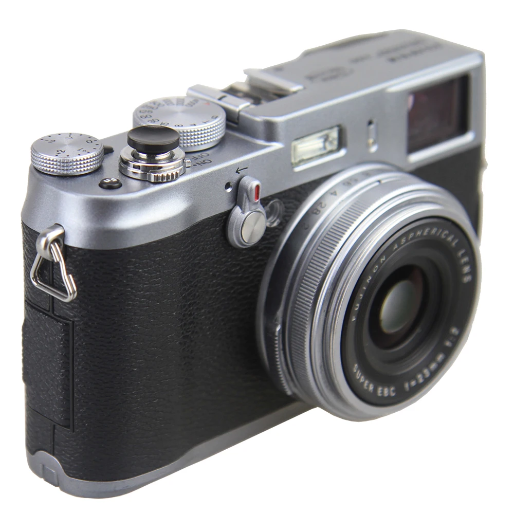 JJC SRB-C11BK камера Мягкая спусковая Кнопка затвора для ЖК-дисплея с подсветкой fujifilm X100V/X100S/X100T/X100F/X100 и т. д