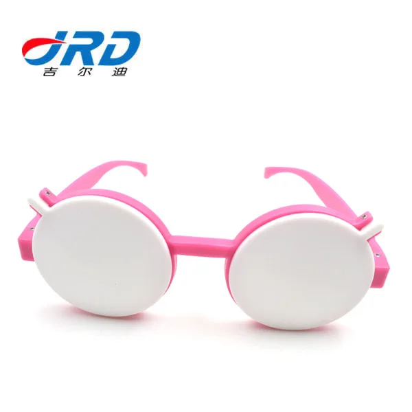 
New Design Adorable Disposal Plastic Polarized 3D Movie Glasses for Children 