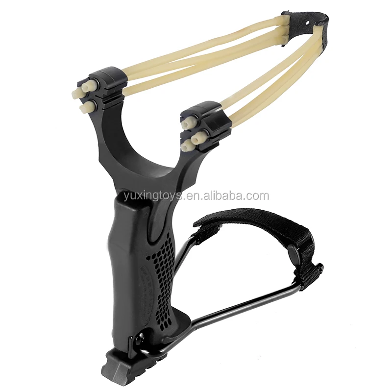 
3 Rubber Bands Slingshot Outdoor Games Powerful Hunting Bow & amp; powerful archery slingshot 