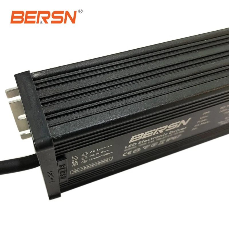 12V 8.3A 100W Outdoor Led Driver 12Vdc Led Power Supply with PFC for Road Light