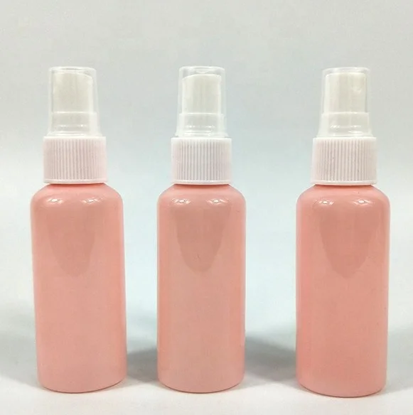 100ml Pink plastic spray bottle
