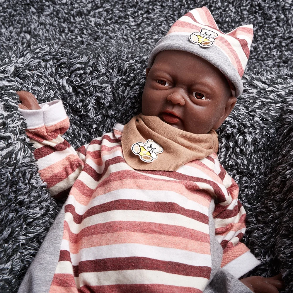 Реалистичная мягкая силиконовая кукла-младенец, 20 дюймов