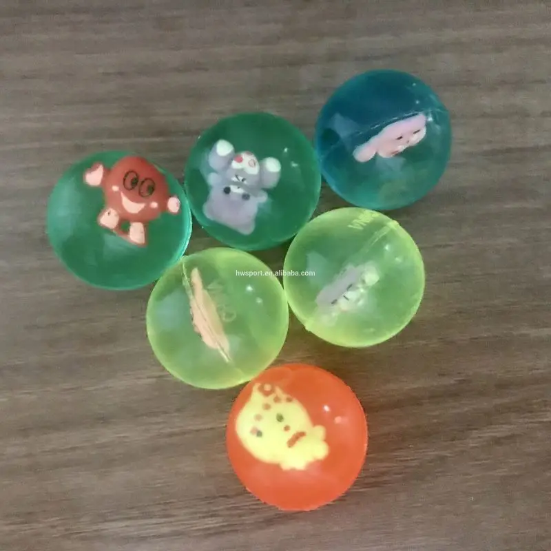 factory wholesale rubber bouncy balls new design soft hard wholesale multi-colored small vending machine ball for kids