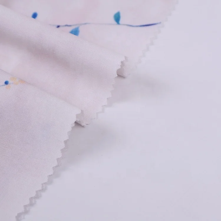 Factory price custom design digital print floral plain satin 100% rayon woven fabric for clothing