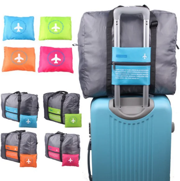 Fashion WaterProof Travel Bag Large Capacity Bag Women nylon Folding Bag Unisex Luggage Travel Handbags