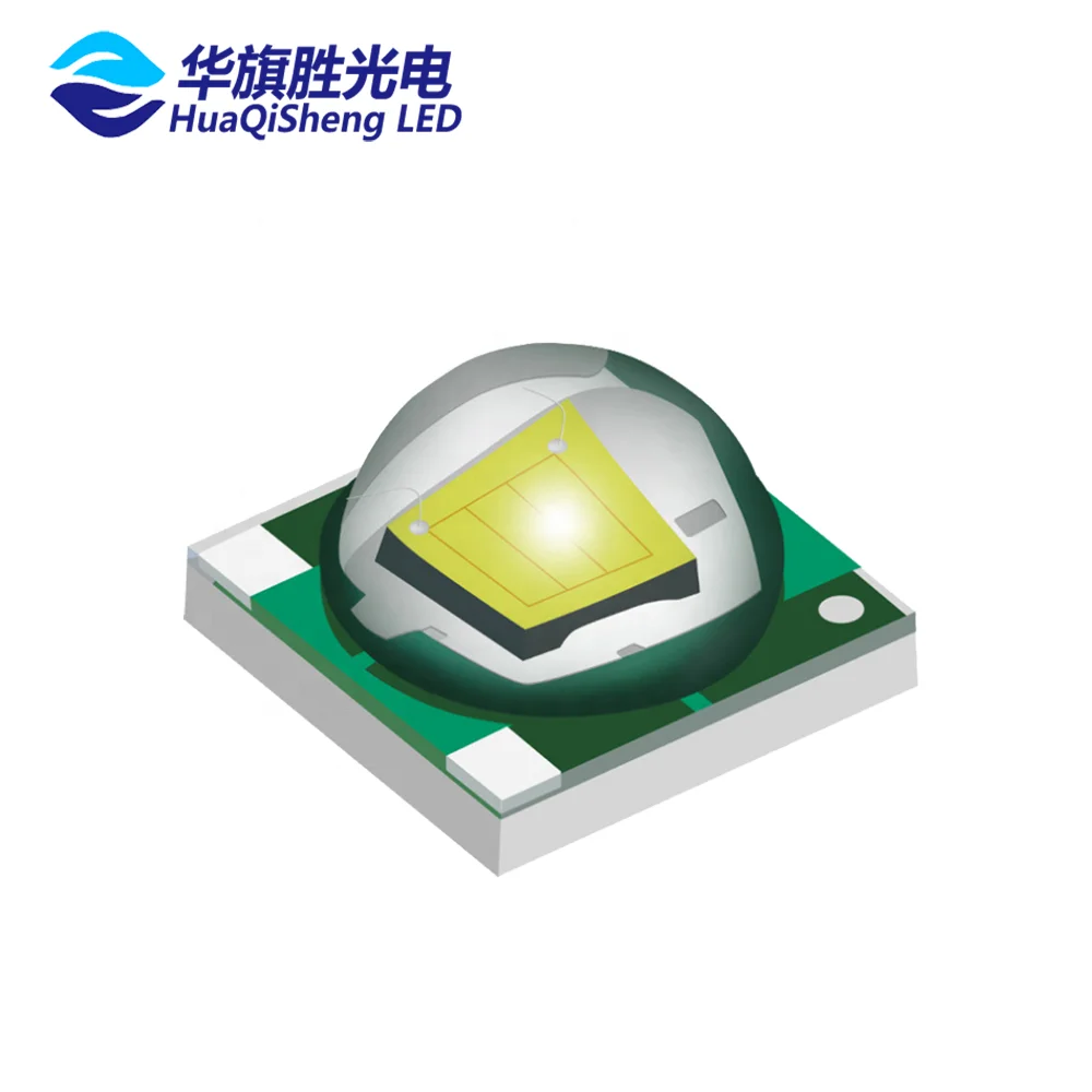 3000K 5000K 6000K 8000K White High Power SMD 3535 LED Chip 3W