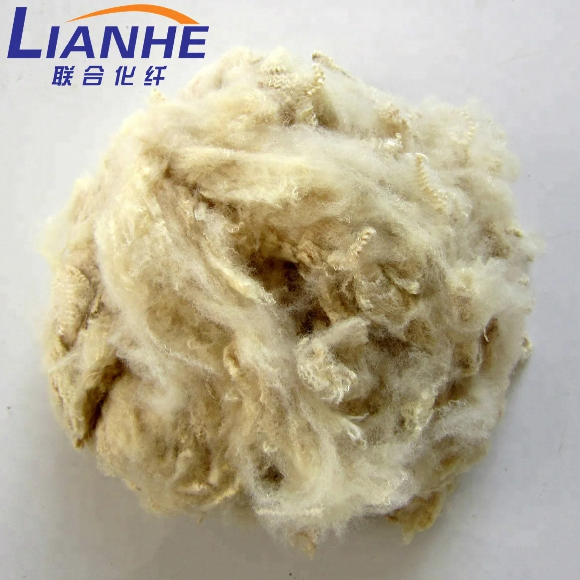 PES fiber polyester colored recycled polyester staple fiber with factory price