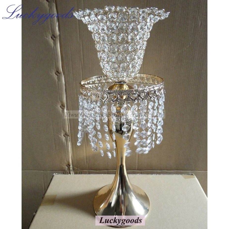 LDJ531 modern metal and crystal Eiffel Tower decoration