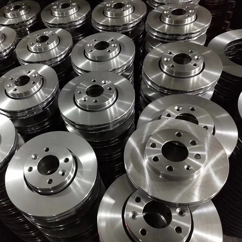China manufacture G3000 grey iron brake rotor drilled