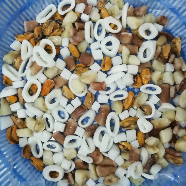 
Frozen seafood mix for Africa market 