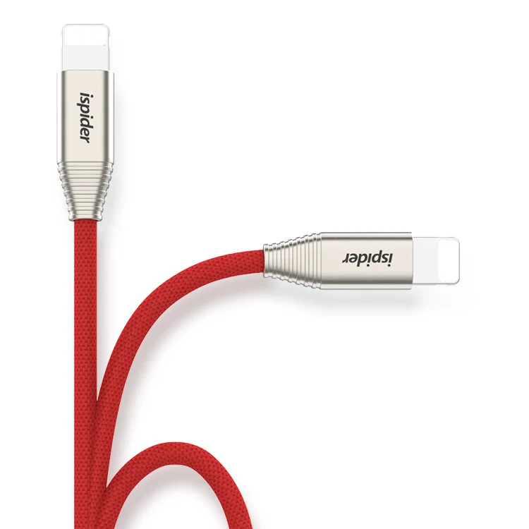 Высокое качество цинковый сплав usb кабель зарядное устройство для iphone Быстрая зарядка для iphone 8