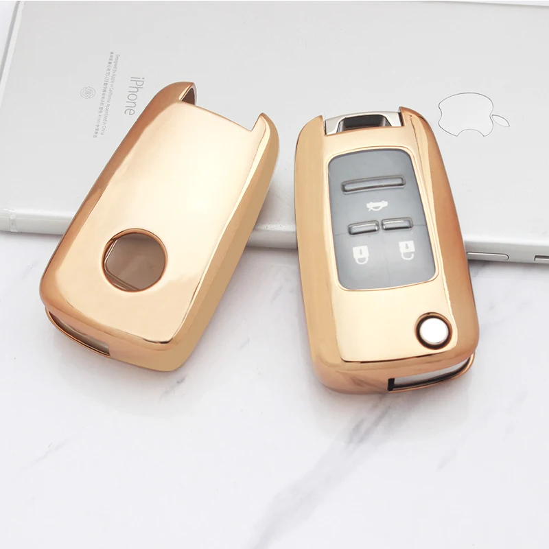 Pink TPU Key Fob Cover Case Remote Holder Skin Protector Jacket for Chevy Chevrolet Equinox Camaro car key chevrolet